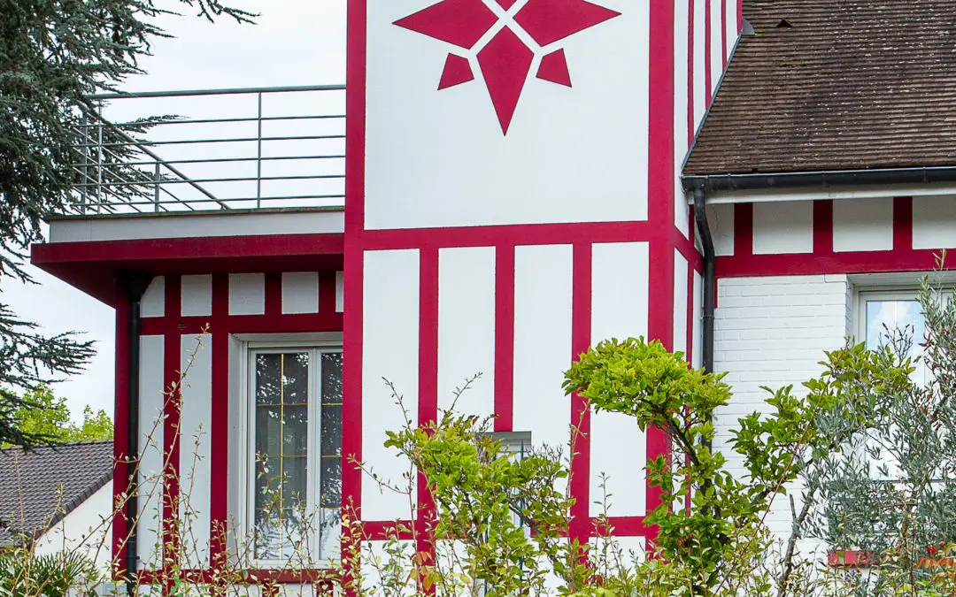Création de colombages en trompe l’œil